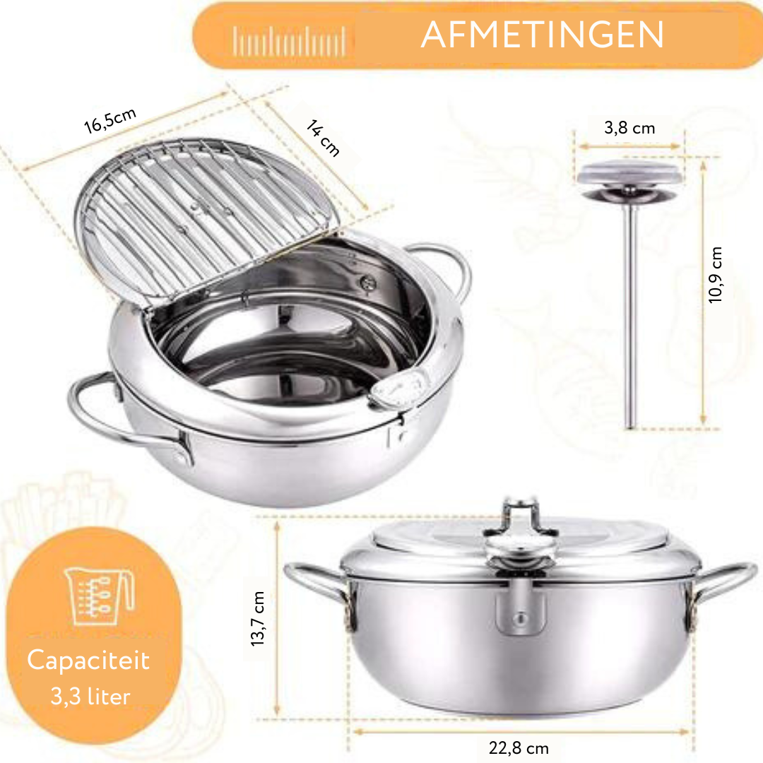 FryMaster - Friteuse met Precisie Temperatuurcontrole