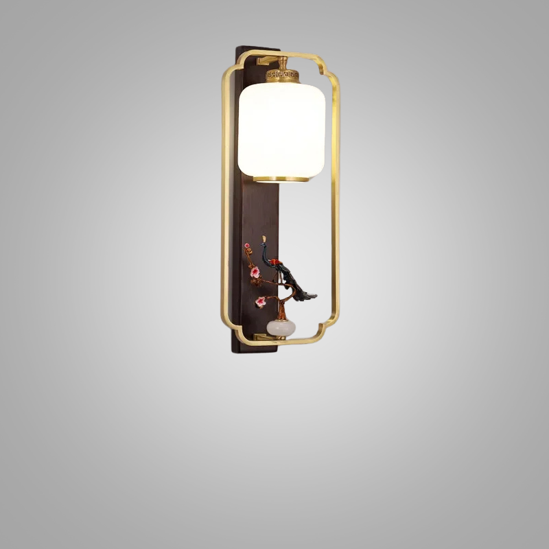 BrassGlow Wall Lamp - Elegante Messing Wandverlichting