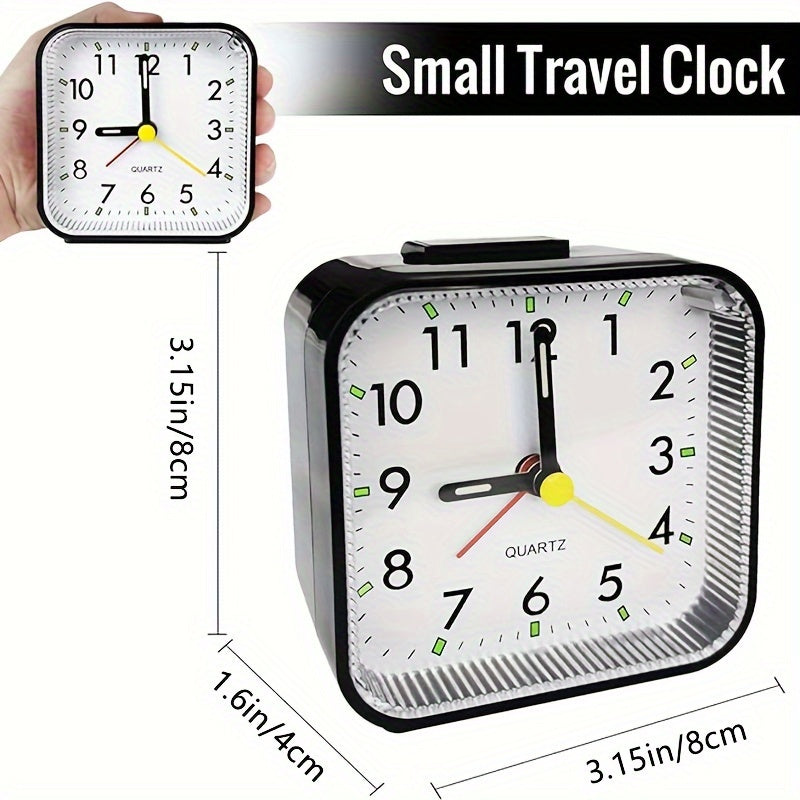 SilentWake Alarm Clock - Stijlvolle Wekker met Nachtlamp