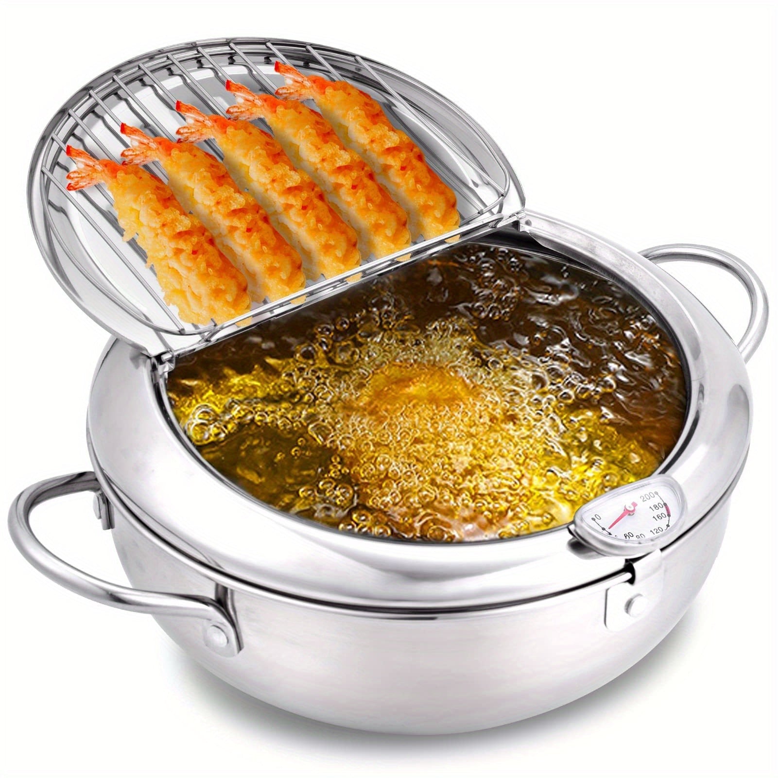 ThermaFryer - Premium Frituurpan met Temperatuurcontrole