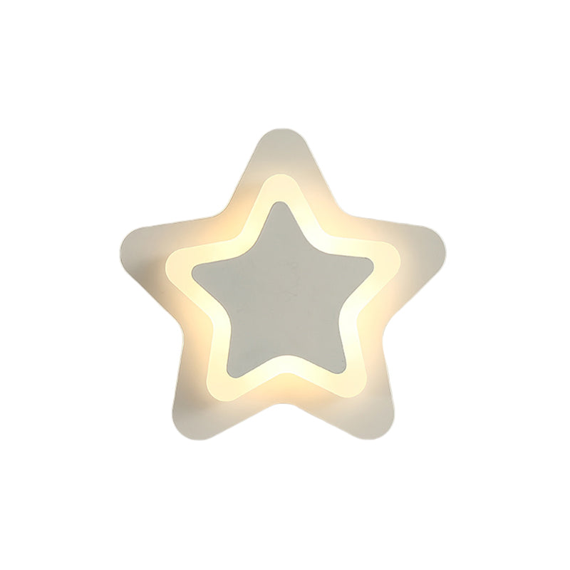 StellarGlow – Scandinavische LED Wandlamp voor Kinderen