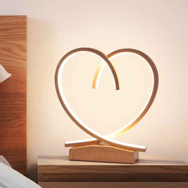 HeartWood – Romantisch Houten Nachtkastje met Lade