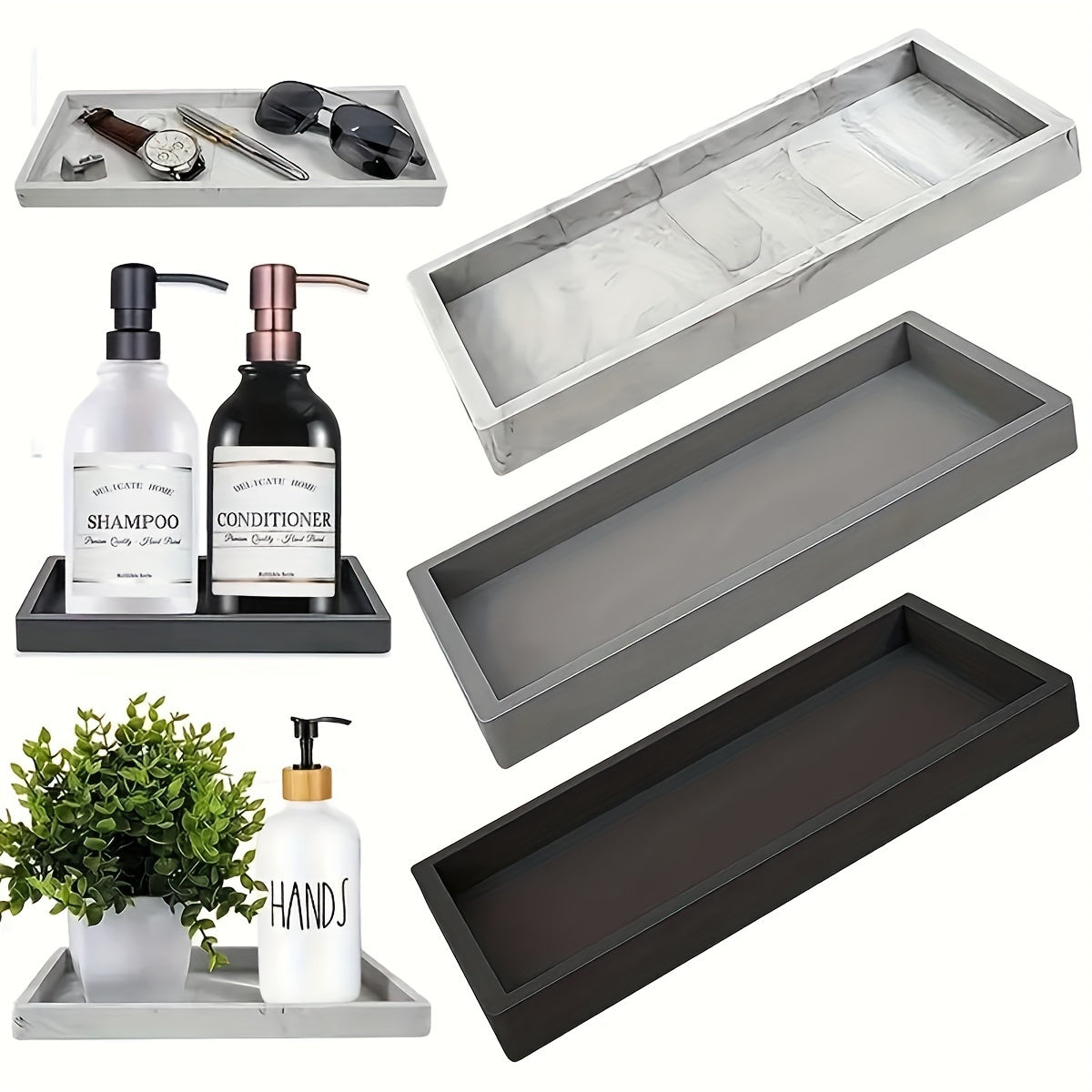 ChicSilicone – Elegante Organizer voor Badkamerdecoratie