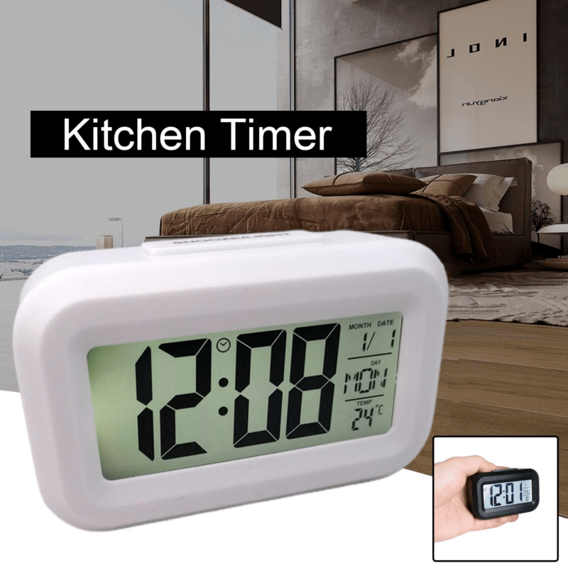 MelodyTime Clock - Digitale Wekker met Temperatuur