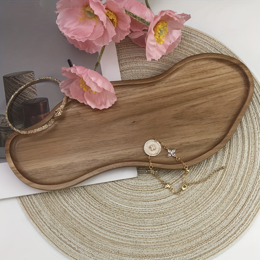 AcaciaTray - Luxe Houten Organisatie Schaal voor Diverse Accessoires