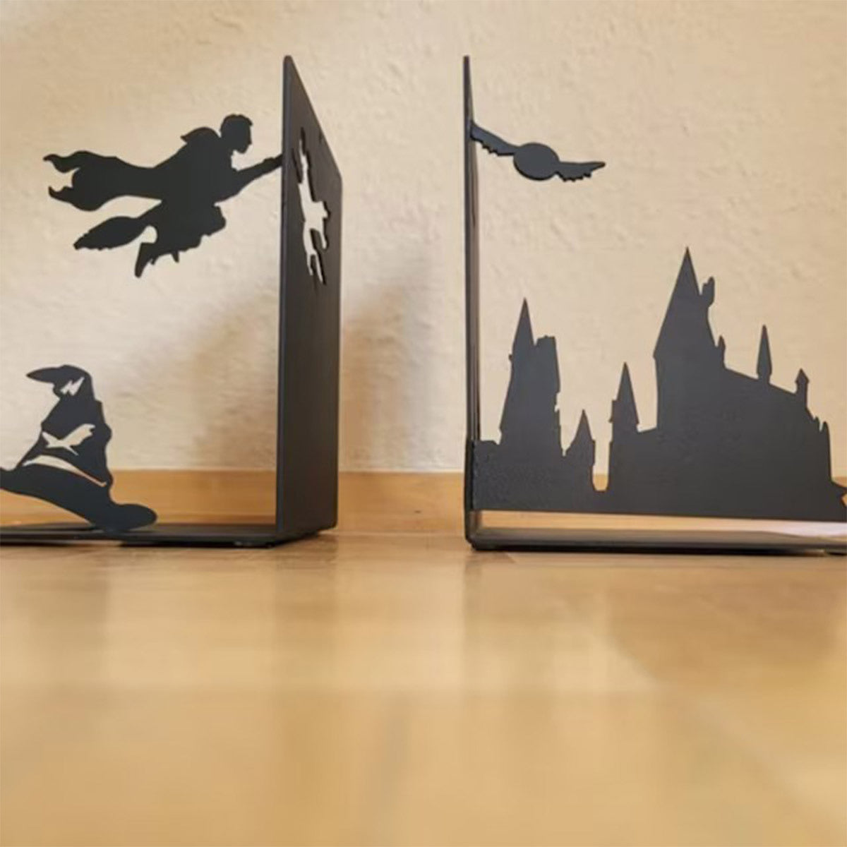 ElegantMetal - Moderne Boekensteun voor Elke Ruimte