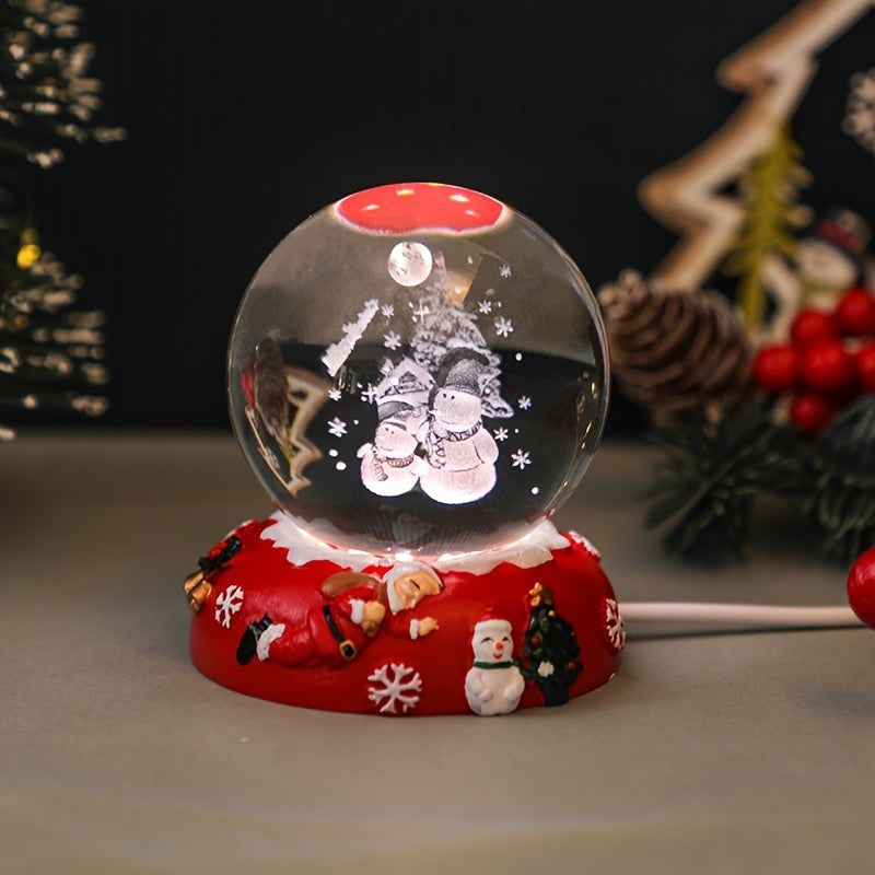 CrystalLight – Elegante USB Kristallen Tafellamp