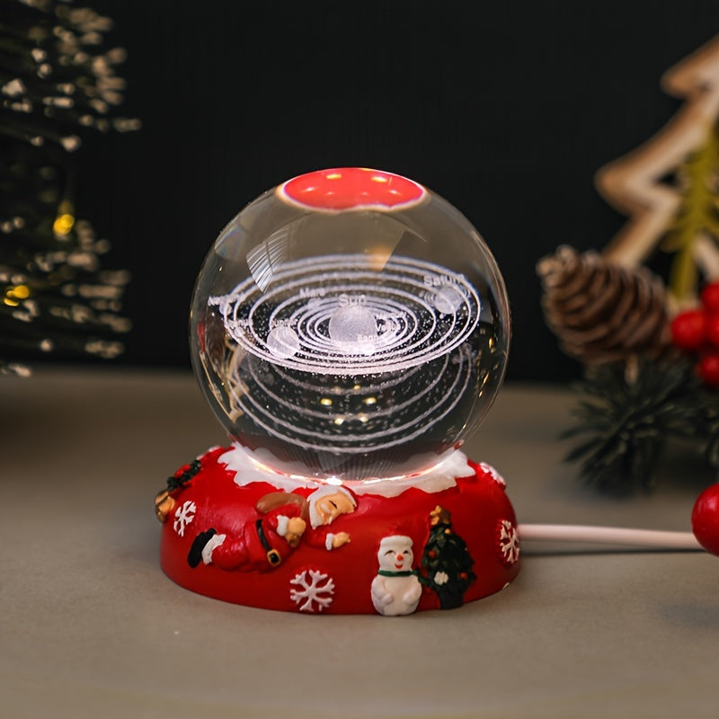 CrystalLight – Elegante USB Kristallen Tafellamp