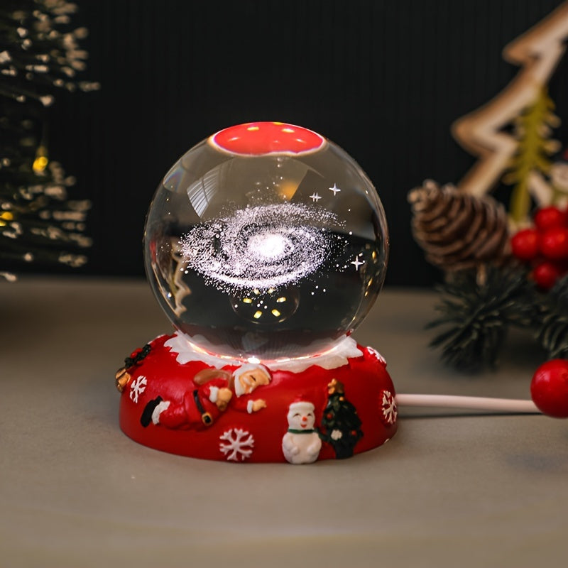 CrystalLight – Elegante USB Kristallen Tafellamp