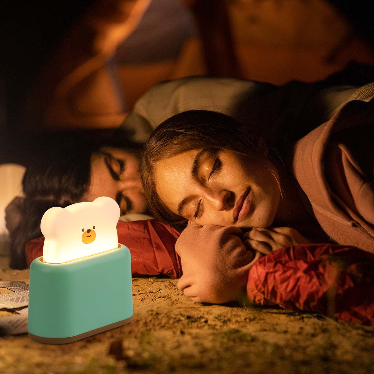 GlowSphere Lamp – Kleurrijke LED Nachtverlichting voor Slaapkamer