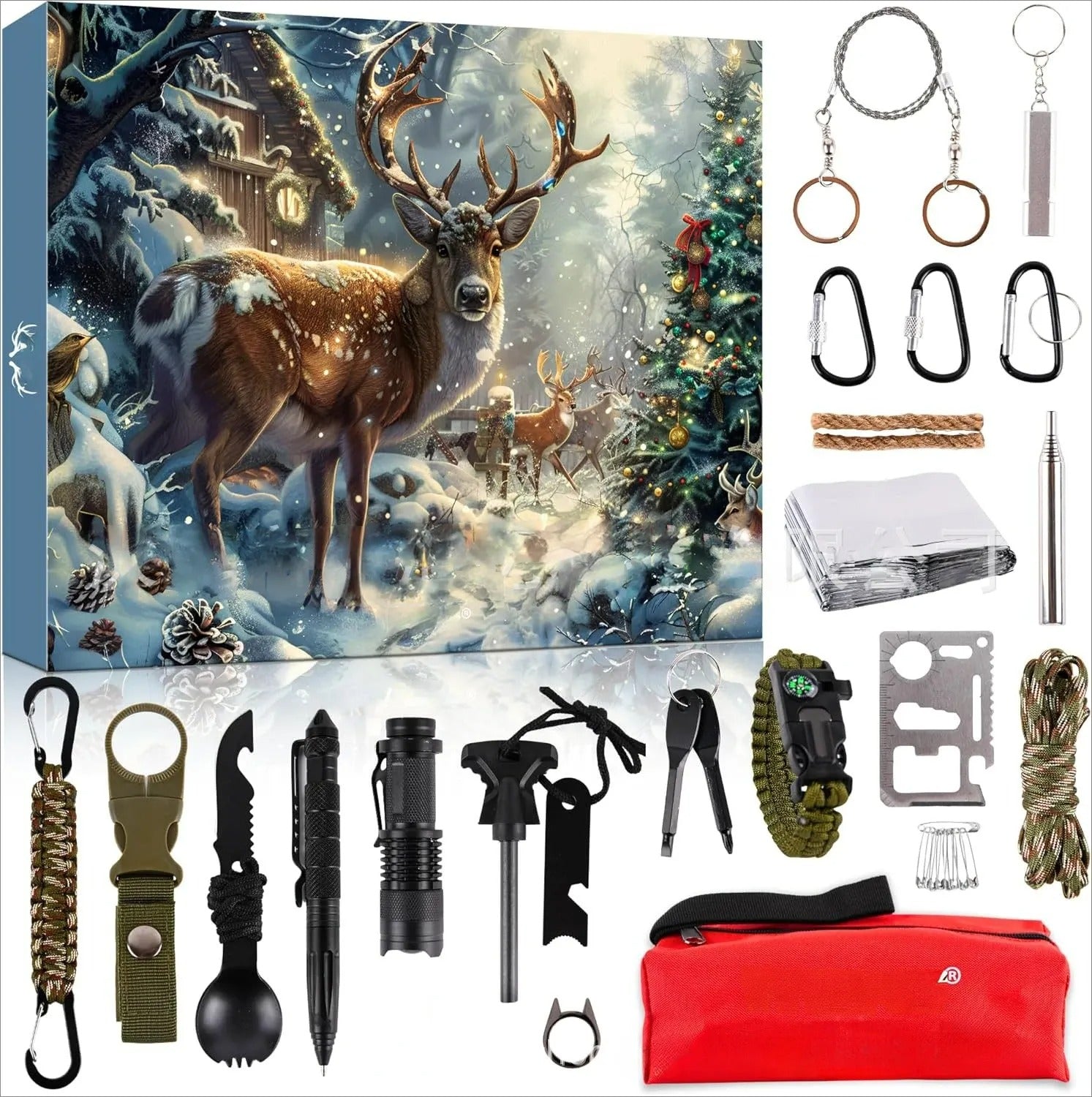 SurvivalPro Advent Calendar 2025 - Essentiële Outdoor Gear voor Avonturiers