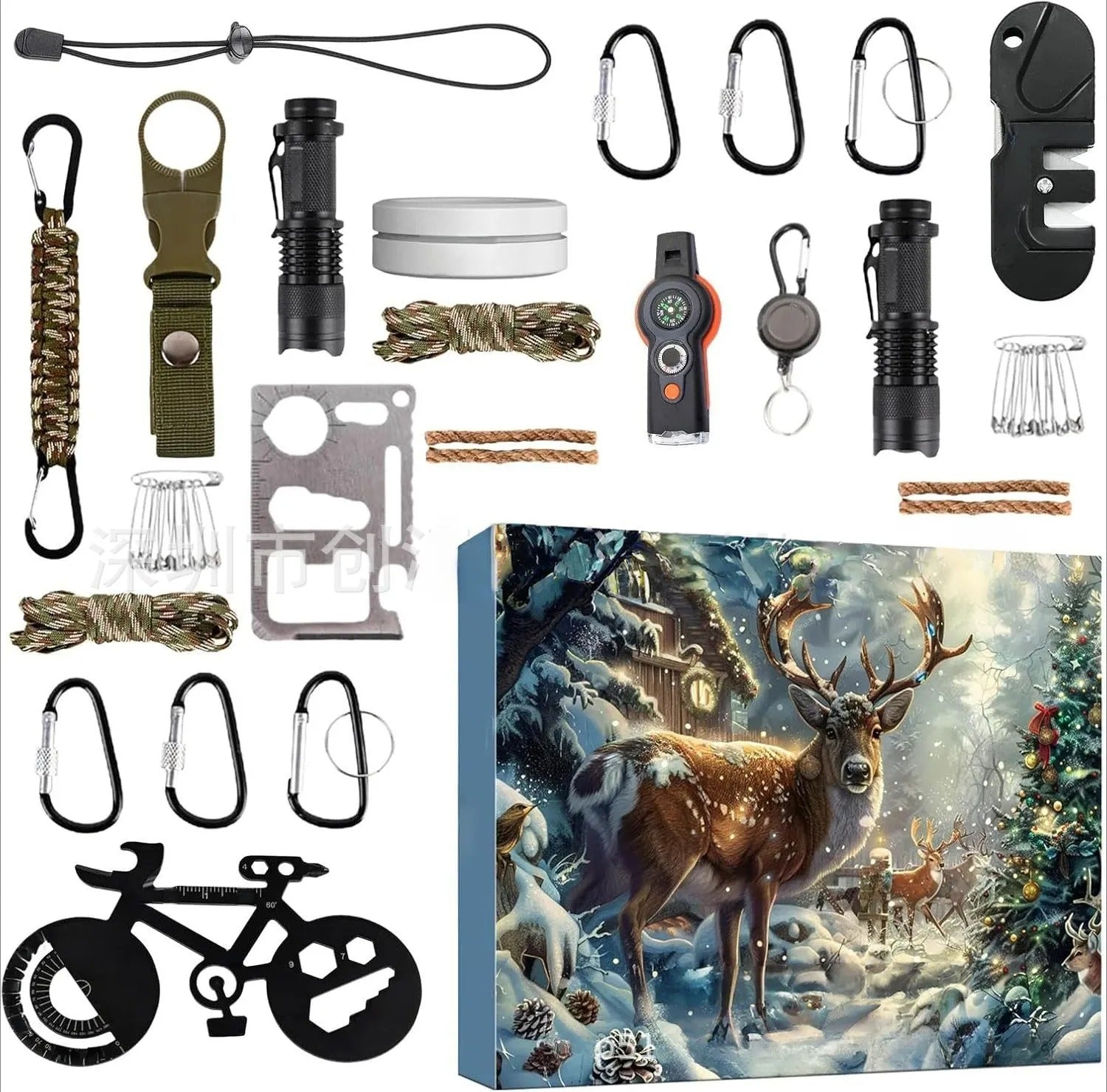 SurvivalPro Advent Calendar 2025 - Essentiële Outdoor Gear voor Avonturiers