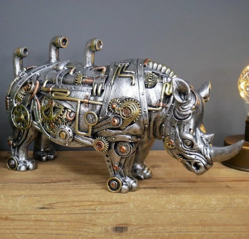 SteampunkBeasts - Creatieve Mechanische Dieren voor Decoratie