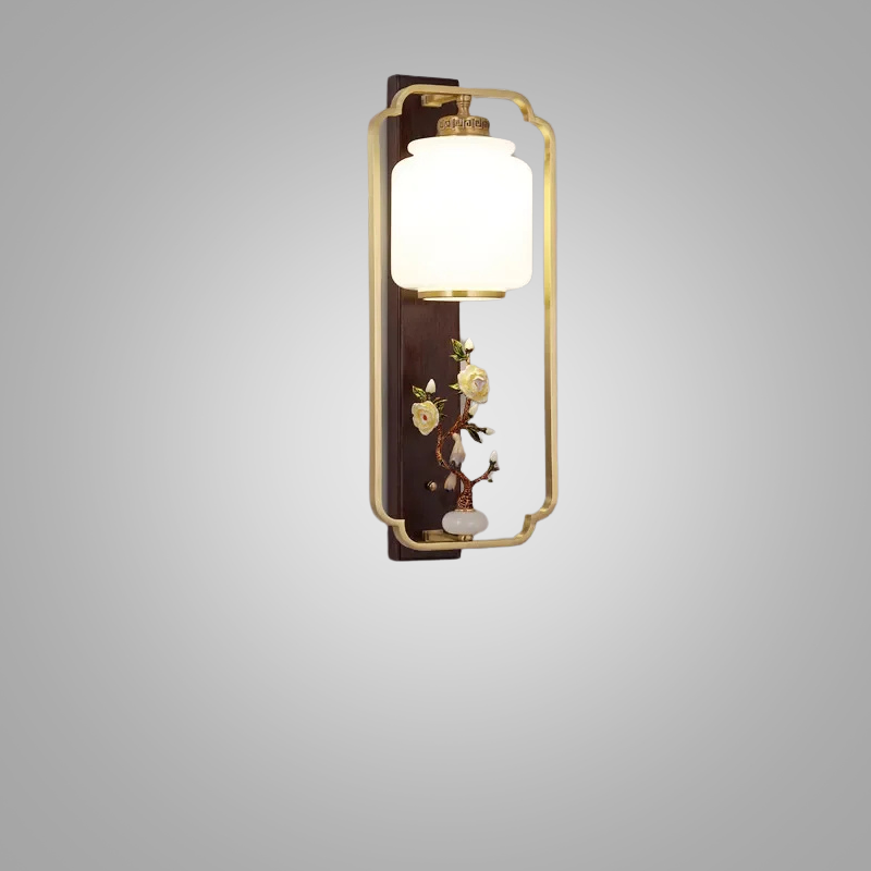 BrassGlow Wall Lamp - Elegante Messing Wandverlichting