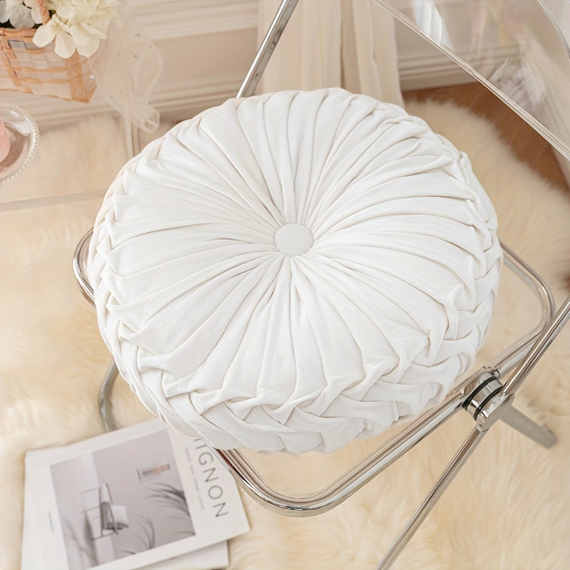 VelvetPumpkin Cushion - Luxe Pluche Kussen voor Comfort