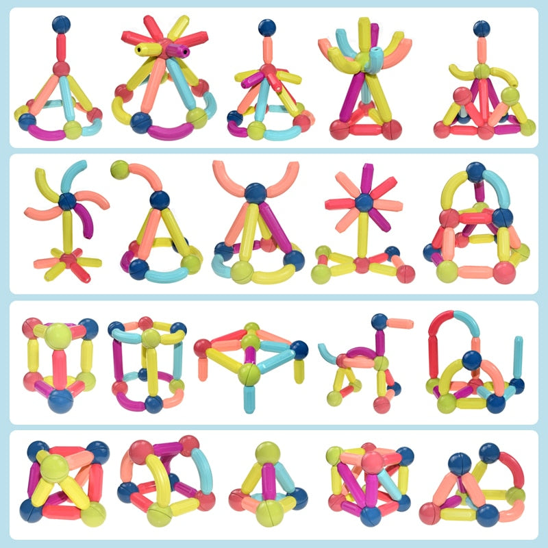 MagnaMaster - Creatieve Magnetische Bouwstenen Set