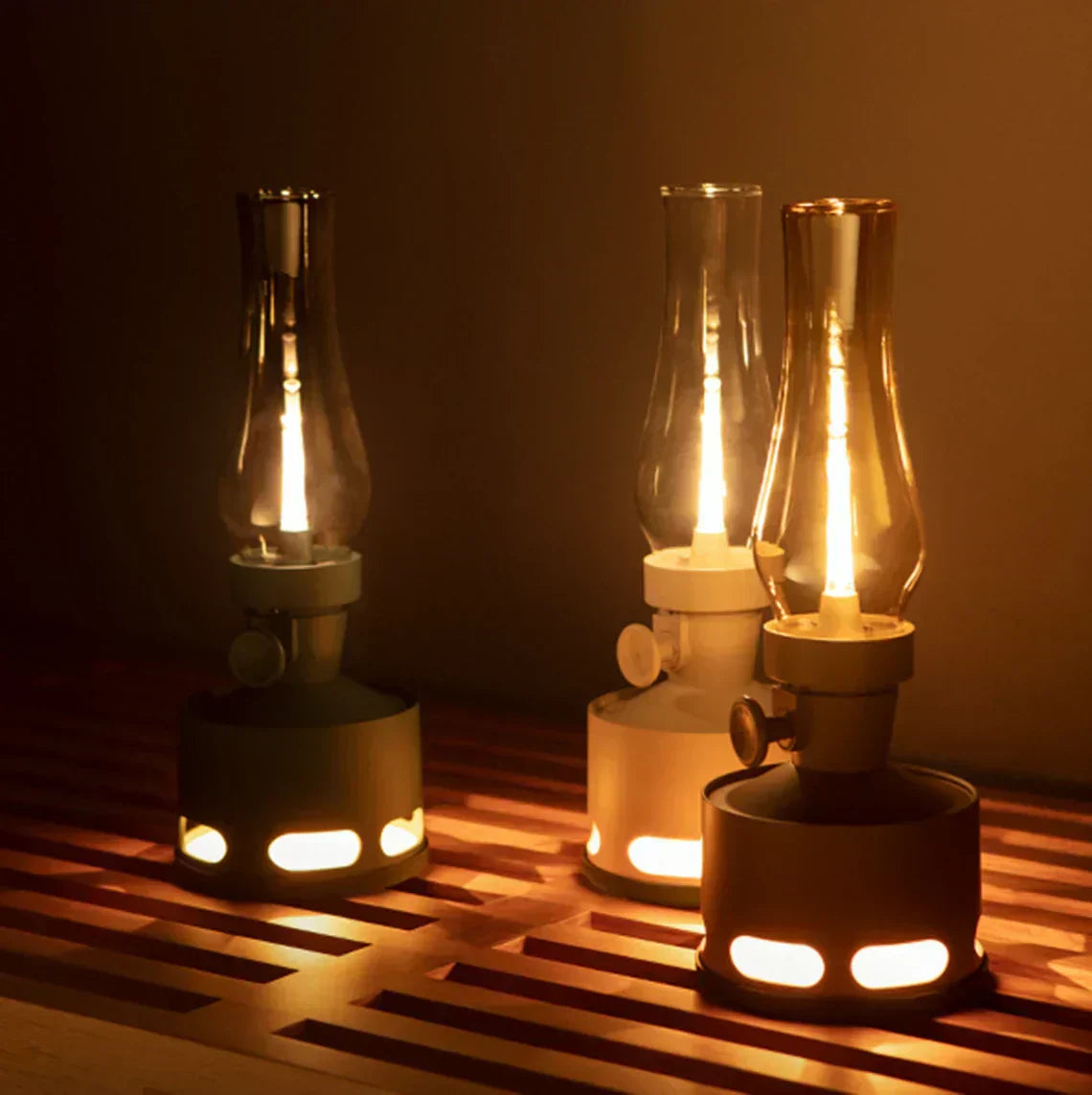 NostalgiaLamp - Vintage LED Lantaarn voor Sfeervolle Avonden