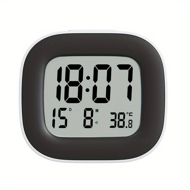 TimeView Clock - Stijlvolle Mini Wekker met Temperatuur