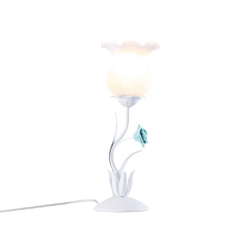 FloraGlow - Elegante Tafellamp met Bloemdesign