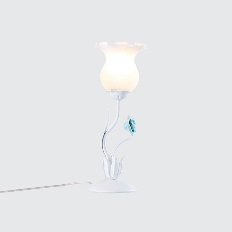 FloraGlow - Elegante Tafellamp met Bloemdesign