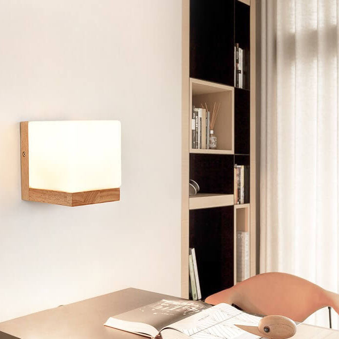 EcoChic Kubus Wandlamp – Duurzaam & Modern Design