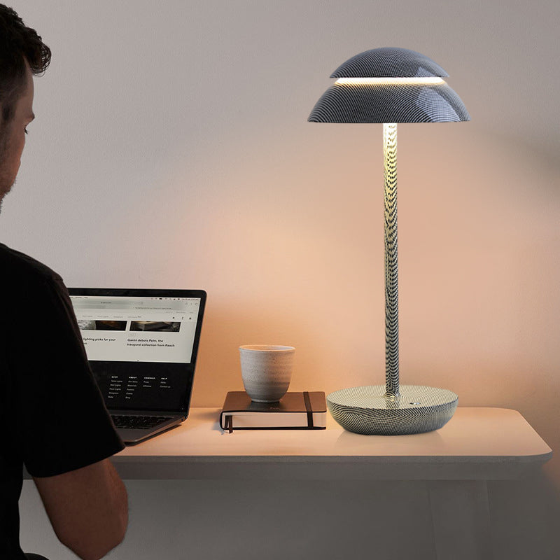 Aurelia Noire - Oplaadbare Draadloze Tafellamp met Ingebouwde LED-verlichting en Batterij