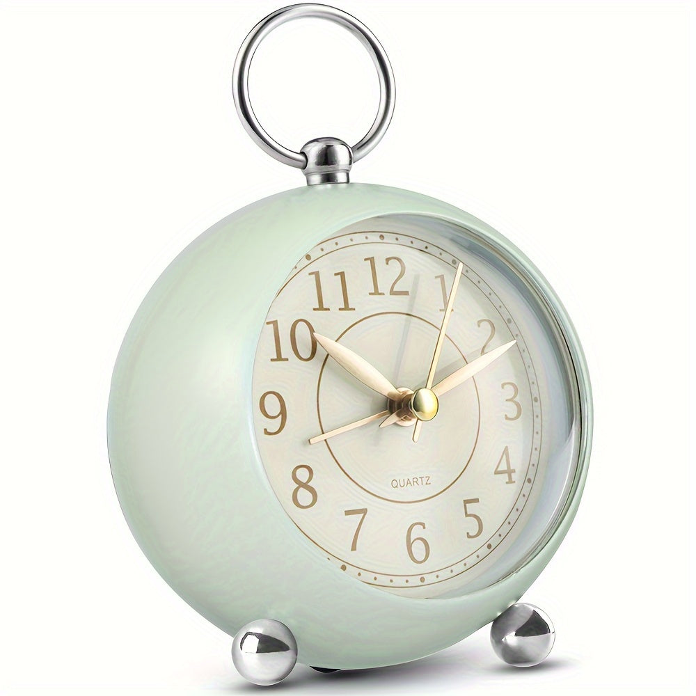 RetroTime Clock - Stijlvolle Geluidloze Wekker met Nachtverlichting