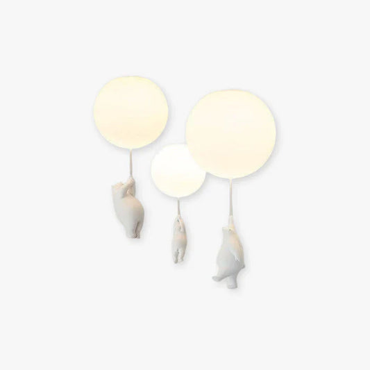 CloudBear – Speelse Kinderplafondlamp met Ballon