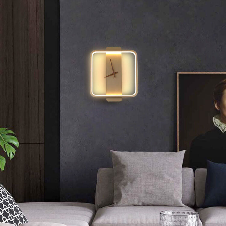 Luxe Klokvormige LED-Wandlamp voor Modern Interieur
