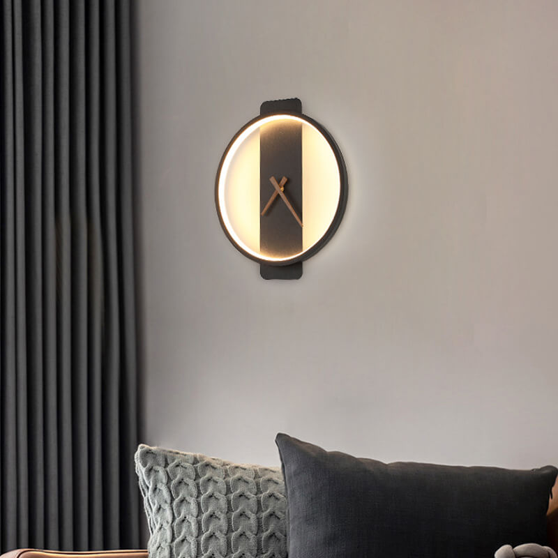Luxe Klokvormige LED-Wandlamp voor Modern Interieur