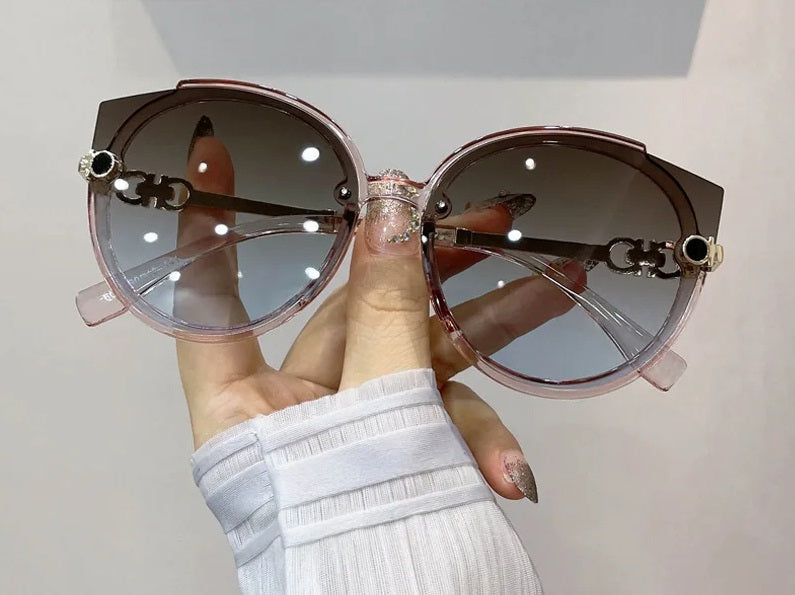 Patty Eyewear - Retro Ronde Zonnebril Vintage Style