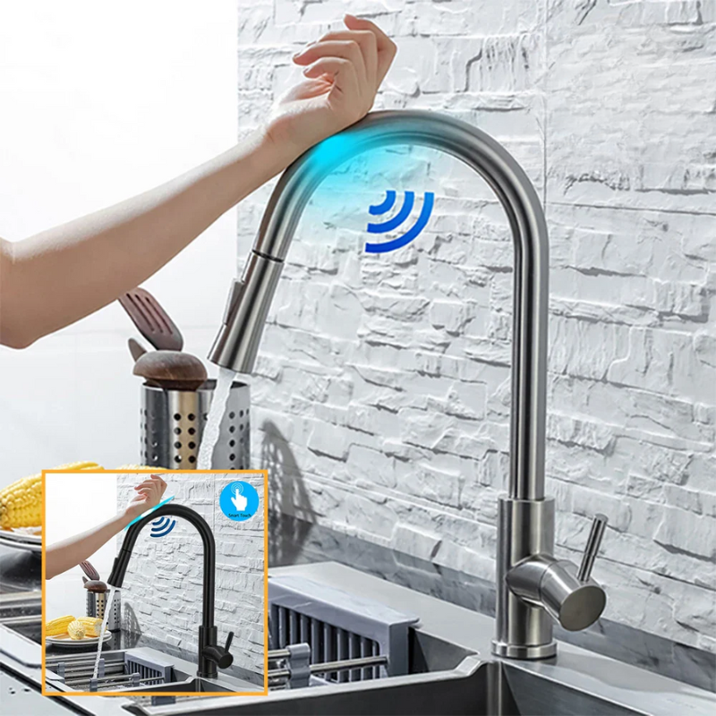 SmartNickelFlow - Luxe Keukenkraan voor Modern Gebruik