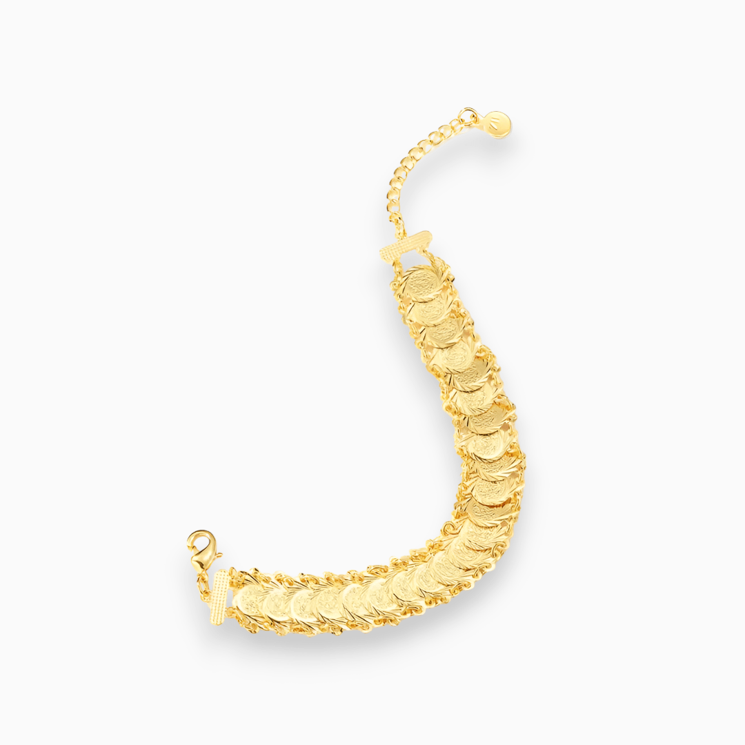 Aurielle Bracelet – Elegante Gouden Armband voor Dames