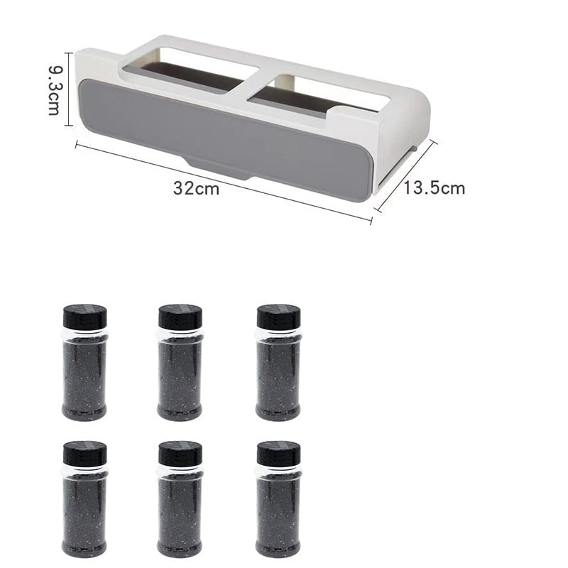 Slim Wandkruidenrek - Organiseer en Verfraai Uw Keuken