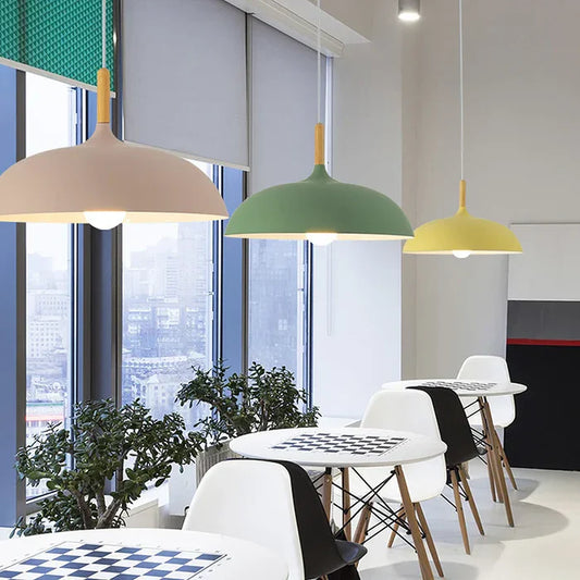 ScandiLuxe Ceiling Light - Scandinavisch Eiken Houtdesign