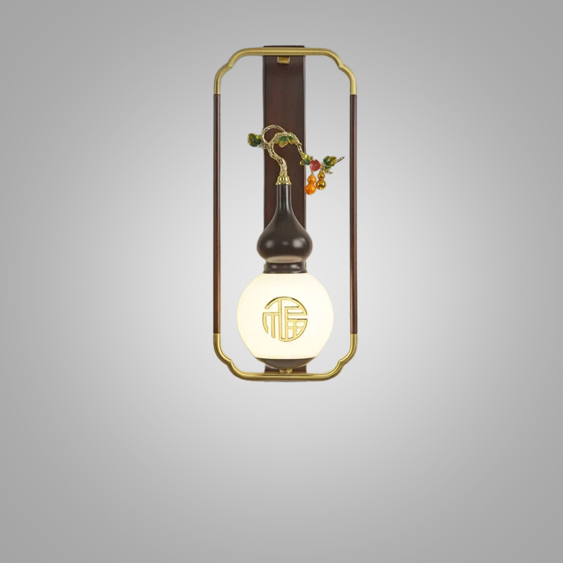 BrassGlow Wall Lamp - Elegante Messing Wandverlichting