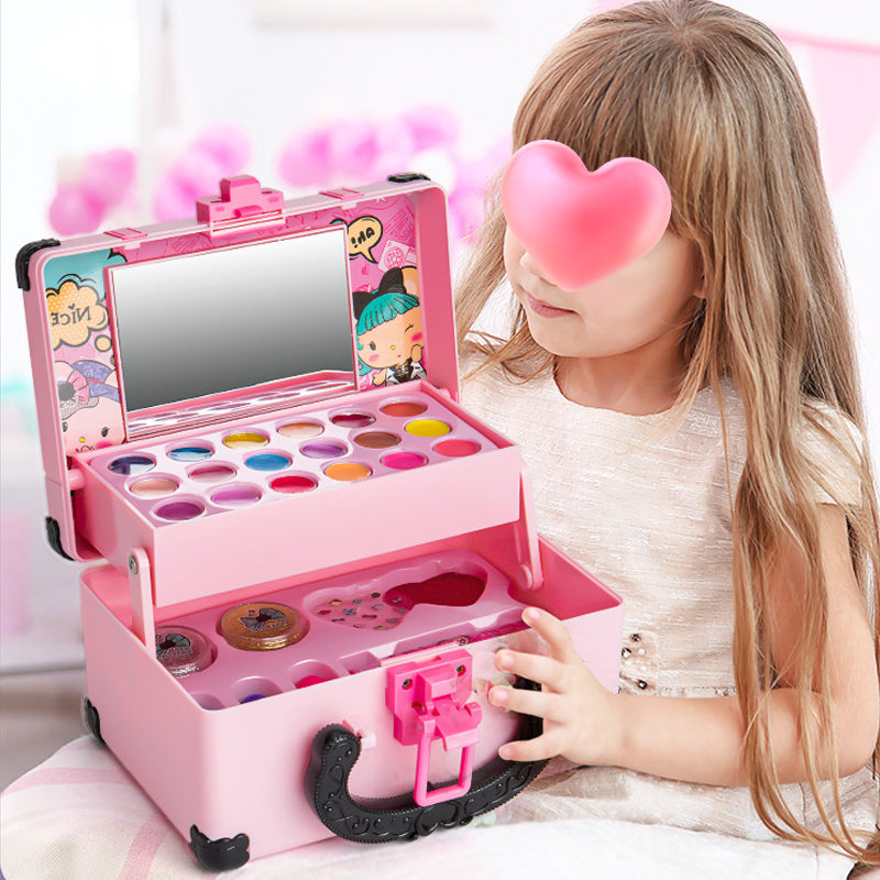 LittleGlam Set - Wasbare Make-up voor Kinderen