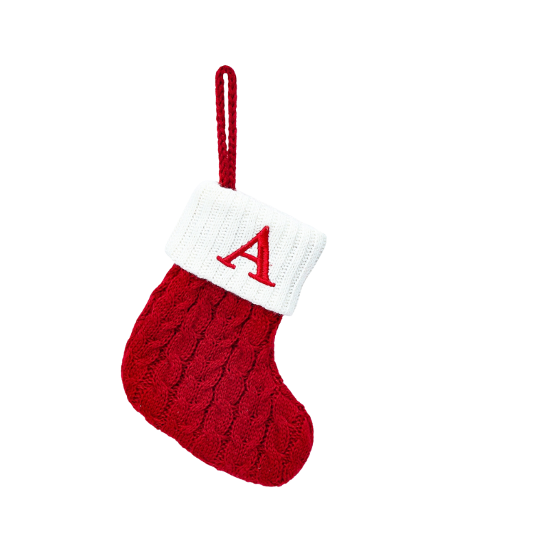 Snowflake Kerst Sokken - Feestelijke Gebreide Kerst Decoraties