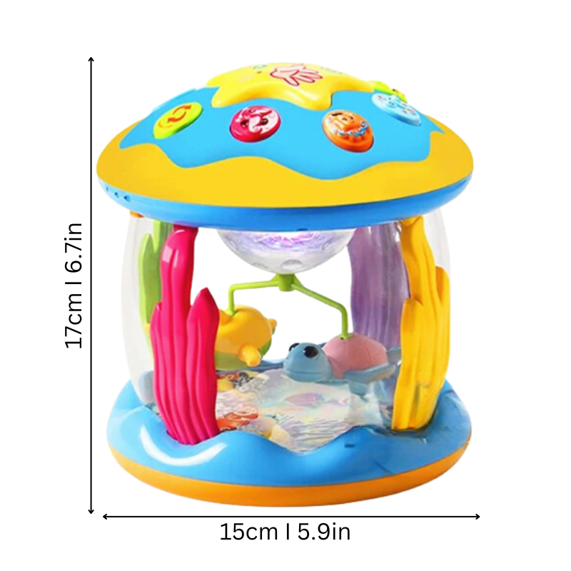 WonderSpin Carousel - Speelse Muzikale Draaimolen voor Kinderen