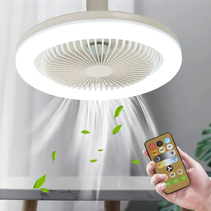 CoolLight Plafondventilator - Stijlvolle Ventilator met LED Verlichting