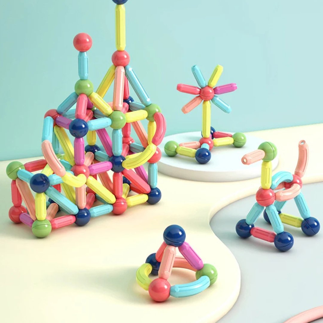 Magneo Blocks - Creatieve Magnetische Bouwset voor Kinderen