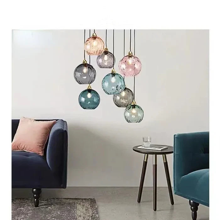 LumiSphere Pendant Light – Elegante Glazen Bolverlichting