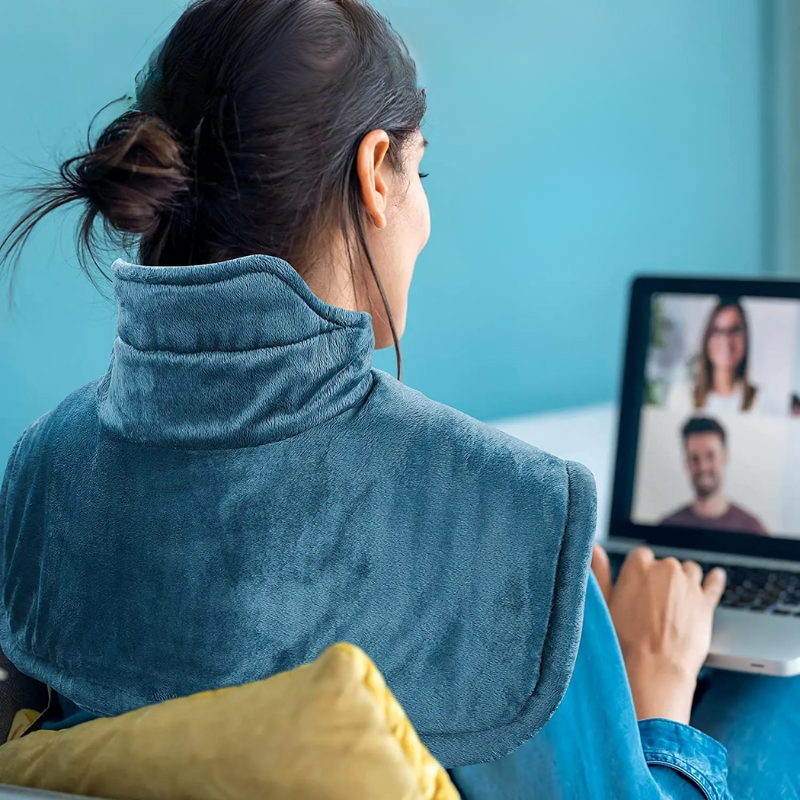 ThermaCozy – Verwarmde Comfort Wrap voor Nek & Schouders