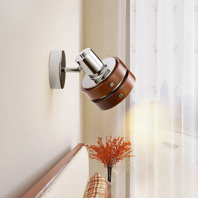 TelescopicLamp – Verstelbare Retro Bedlamp met Leesfunctie