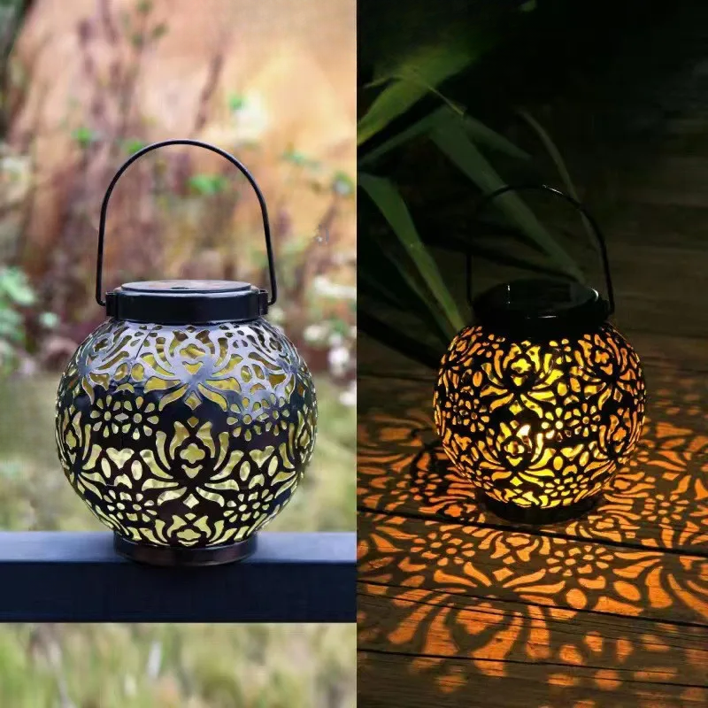 Orion Solar Lantern - Sfeervolle LED Zonne-energie Tuinlantaarn
