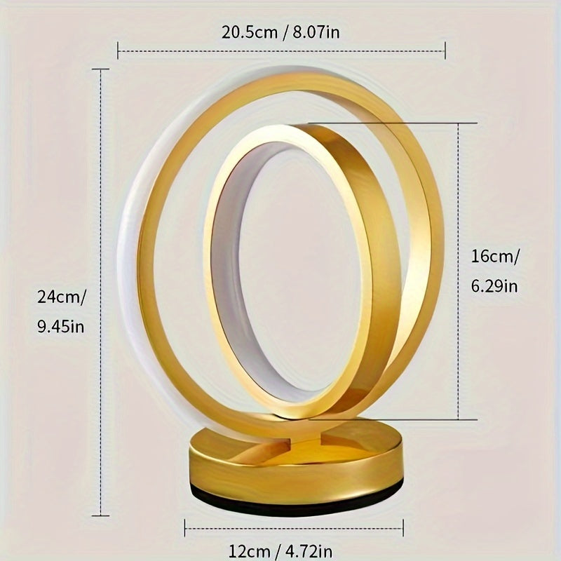 LumiSunset – Stijlvolle USB Tafellamp met Dimmer