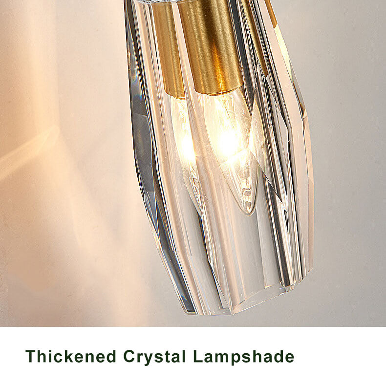 Luxe CrystalGlow Wandlamp met Kristalglas – Modern Design