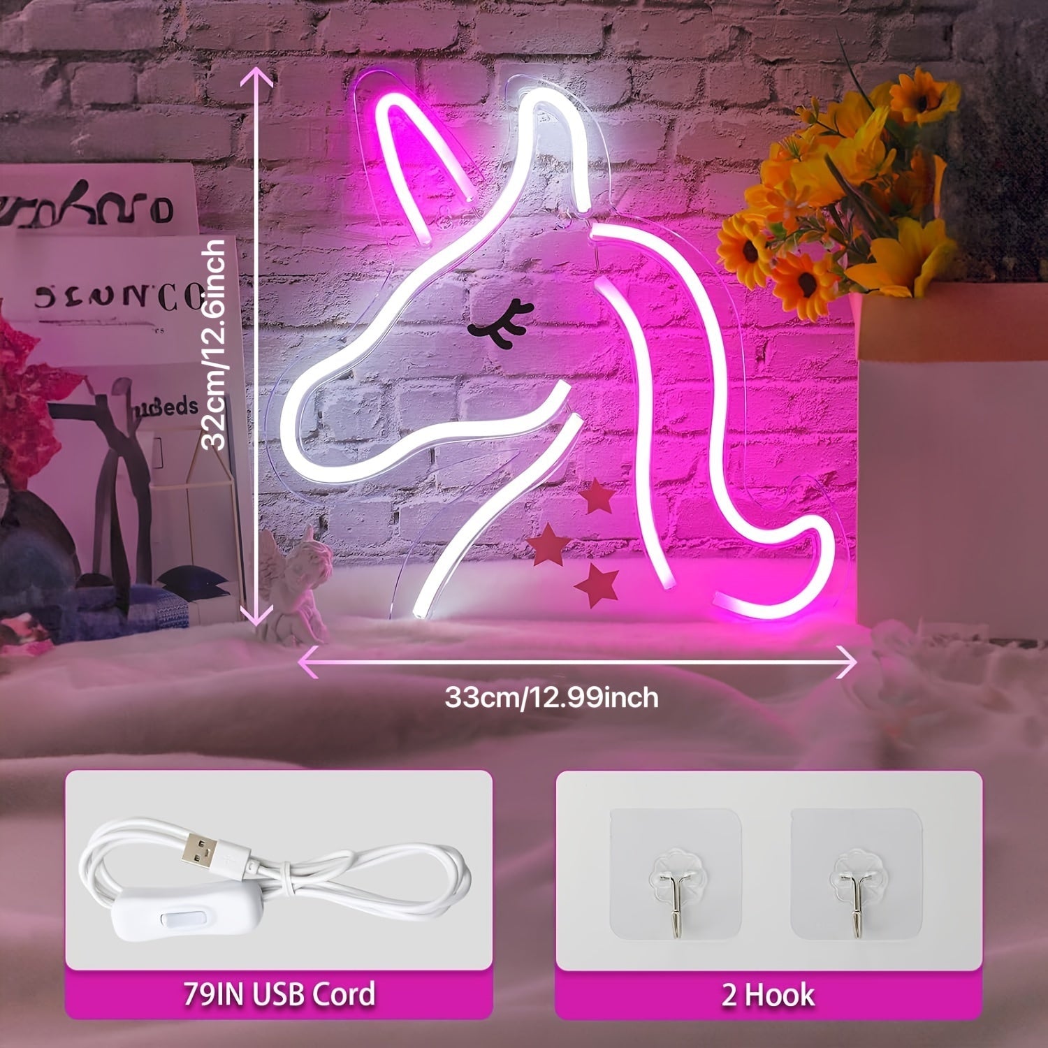 NeonMagic Light – Magische Roze LED Wandlamp