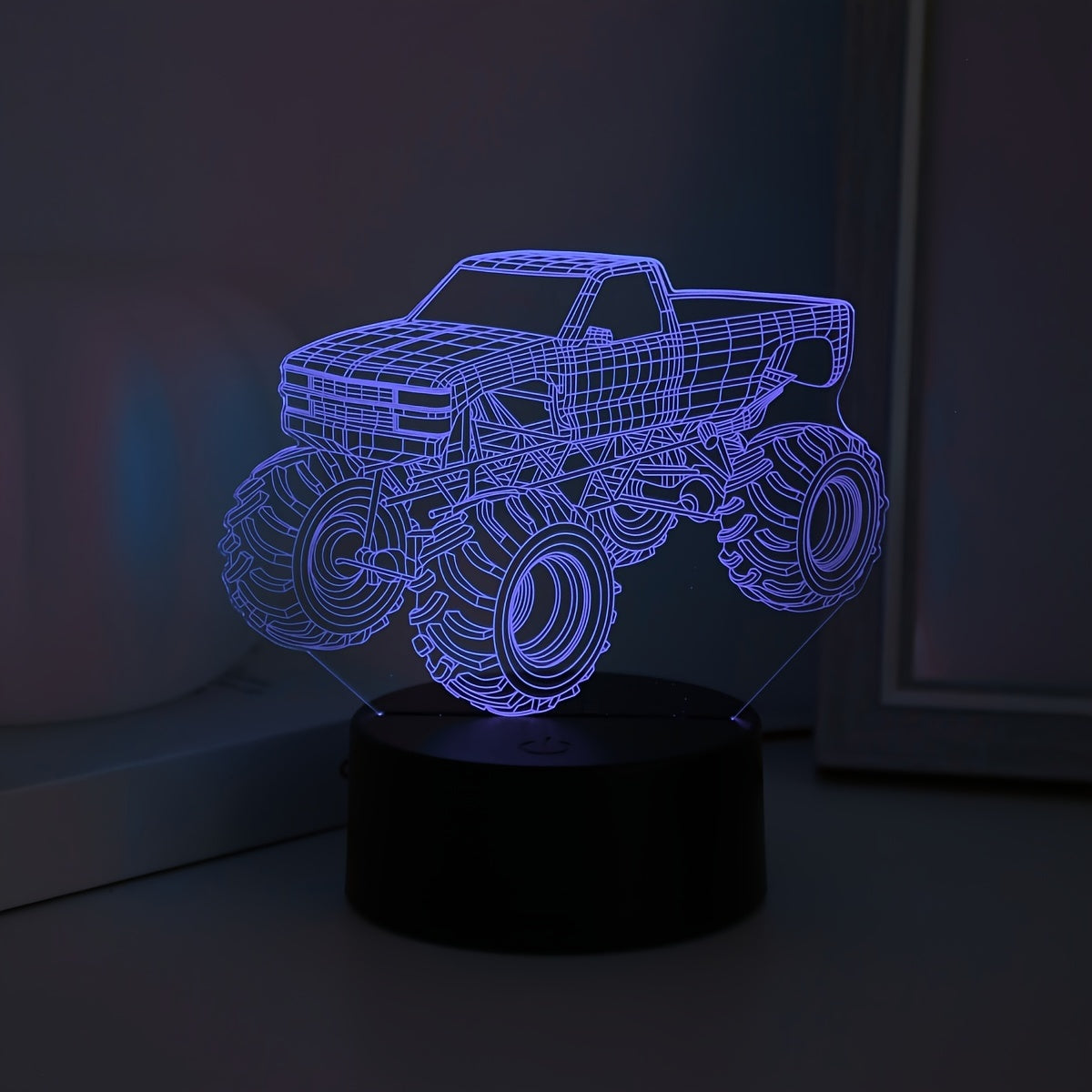 TruckGlow – 3D LED Nachtlamp met Monster Truck Design