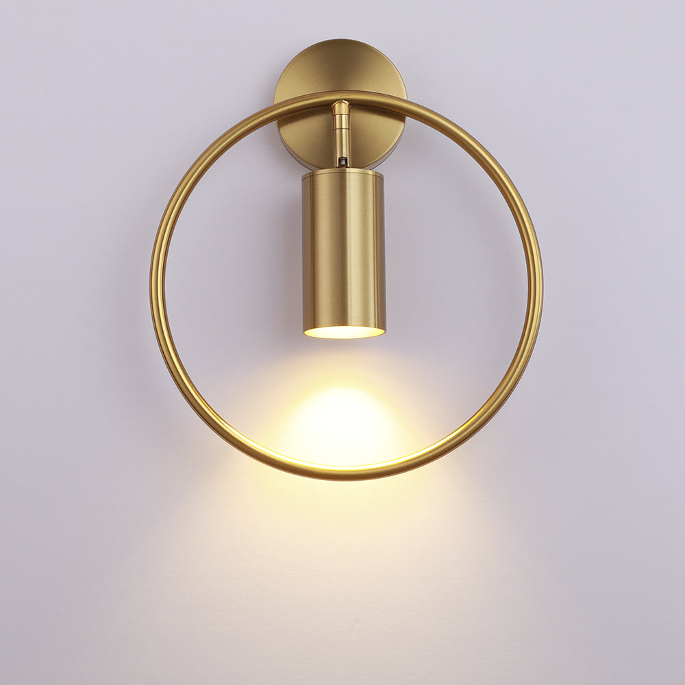 FlammeStylée – Gouden Wandlamp voor Elegante Sfeer